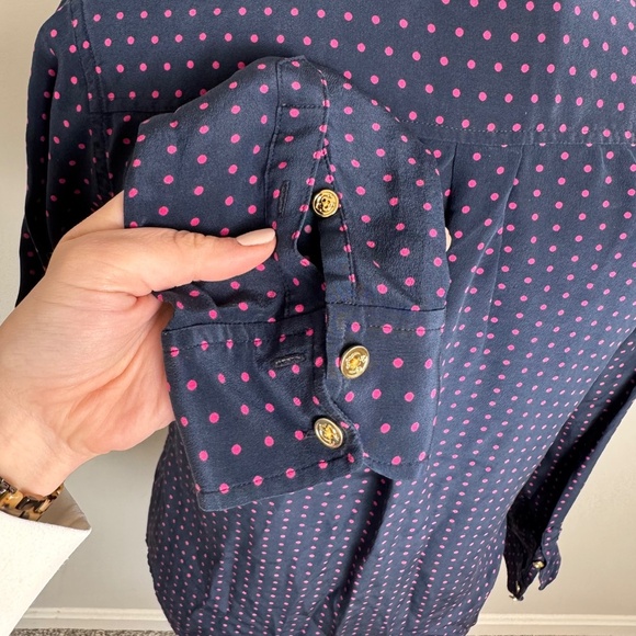 C Wonder Polka Dot Button Up Shirt - Picture 4 of 7